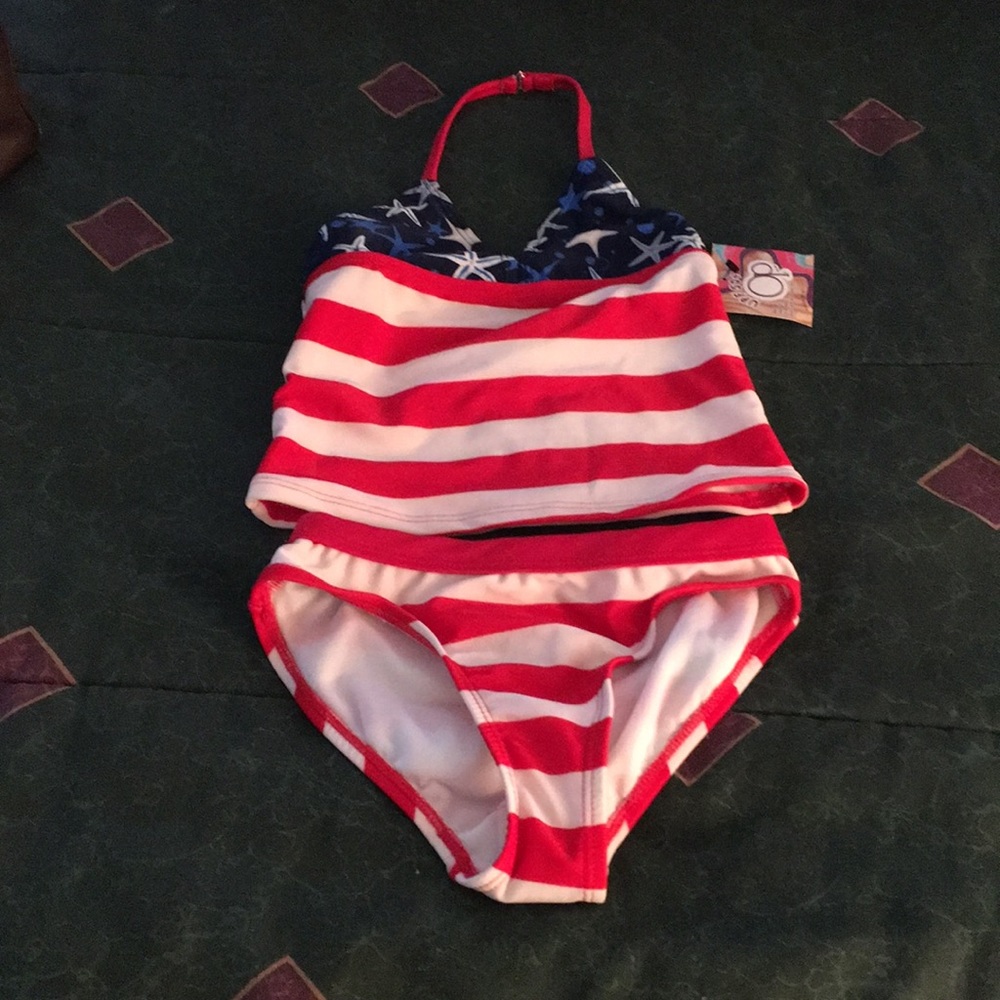 OP NWT bikini size XS 4-5 little girls
